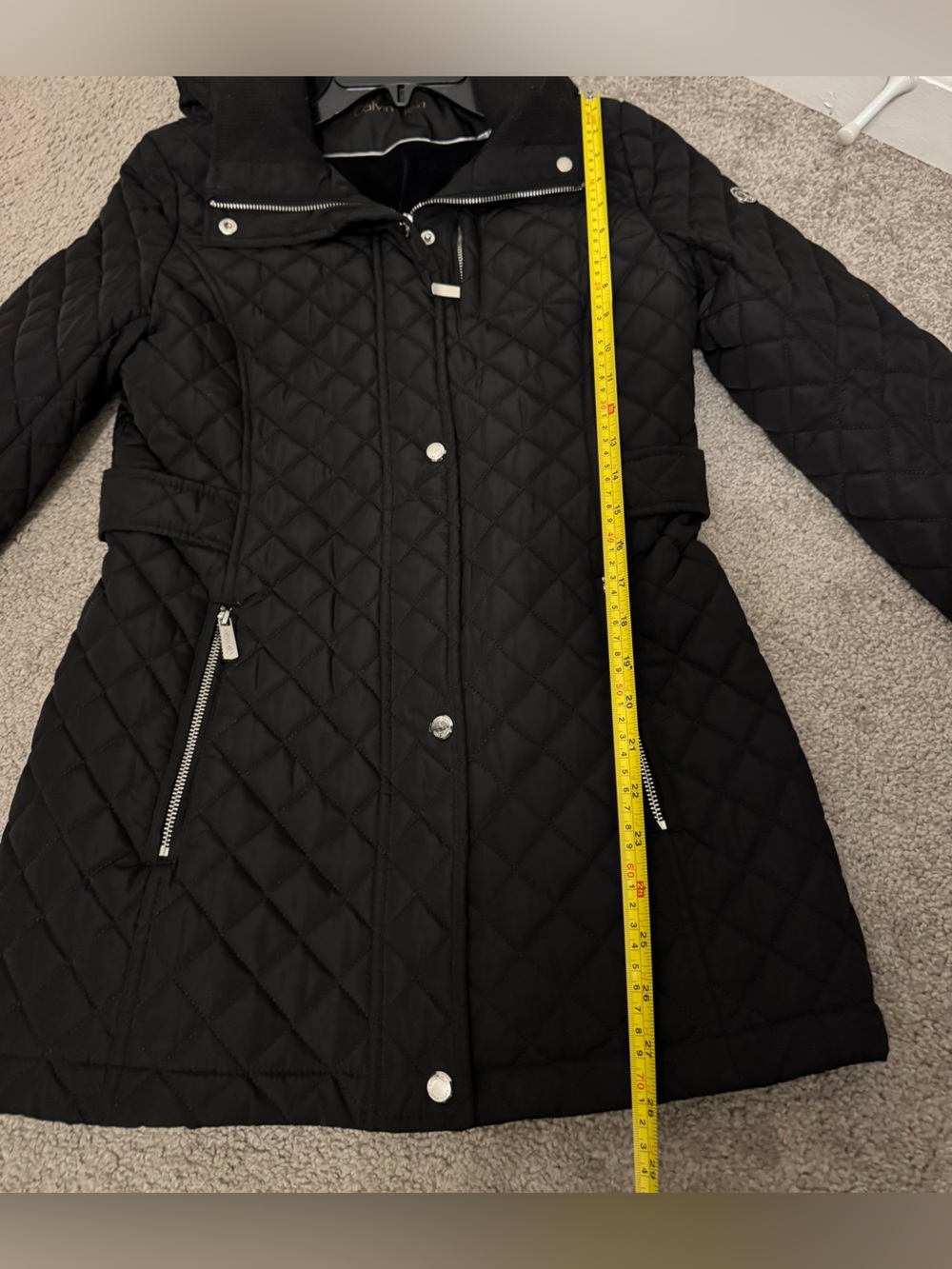 Calvin Klein Quilted Jacket Size Small - Picture 3 of 11